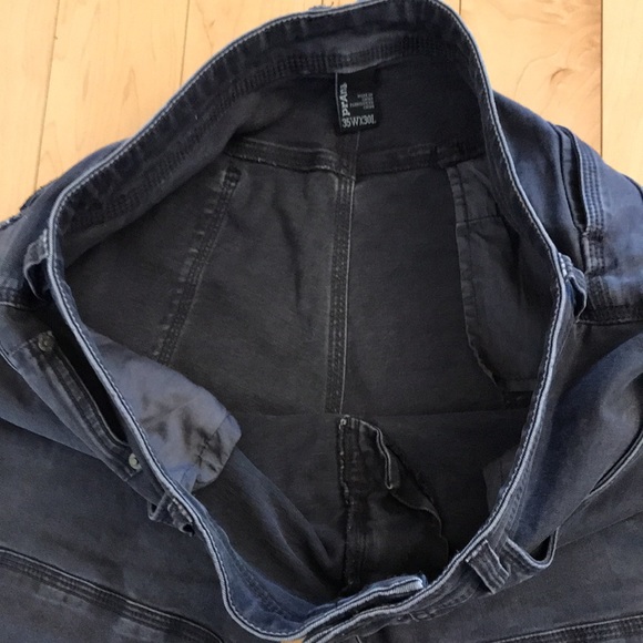 PRANA mens pants BREATHE RN 123977 sz 35-30 gray . Excellent! - Picture 6 of 10